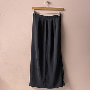 Vintage Nike Dark Grayish Brown Maxi Skirt Size XS EUC